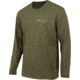 Beretta Wing Drop T-Shirt - Men's, Long Sleeve, Heather Mil Green, Extra Large, TS231T189007AUXL