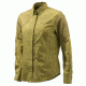 Beretta Womens Upland Front Load Shirt,Light Brown/Brown,S LD511T11840871S