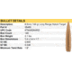 Berger's Long Range Hybrid Target 6.5mm Caliber 144 Grain Boat Tail Rifle Bullets, 100 Bullets, 26485