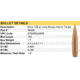 Berger Long Range Hybrid Target 6mm Caliber 109 Grain Long Range Hybrid Rifle Bullets, 100 Bullet, 24485