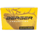 Berger .300 WSM 185 Grain Classic Hunter Brass Cased Rifle Ammunition