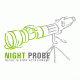 Bering Optics Night Probe Gen 2-Plus Night Vision Attachment, Black, 10.4x3.2x3.2, Fits 42-58mm Obj. Lenses BE26040