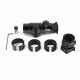 Bering Optics Night Probe Mini B and W Clip-on NV Attachment, White Phosphor Gen 3, Unfilmed W/ Clip-on Mounting System for 30-56mm Objective Lenses, Black, BE36142W