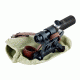 USED Bering Optics PU 1-4x20 Rifle Scope W/ Solid Steel M91/30 Mosin Nagant Mount Type, Black, BE55001, EDEMO1