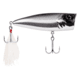Berkley Bullet Pop Hard Bait, Size 80, 3.25in, Black Chrome, 80, 1487184