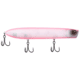 Berkley Cane Walker Saltwater Hard Bait, Topwater, Saltwater, 125, 4/5 oz, 125mm, Topwater, Hook Size 4, 3 Hooks, Pinky, 125, 1547911