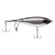 Berkley Choppo Hard Bait, Topwater, 120, 1 oz, 120mm, Topwater, Hook Size 2, 2 Hooks, Black Chrome, 1487268