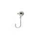 Berkley Essentials Round Ball Jigs, Hook Size 2/0, Tackle Size 1/4oz / 7g, White, BRBJ14-WH