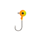 Berkley Essentials Round Ball Jigs, Hook Size 3/0, Tackle Size 3/8oz / 10.5g, Chartreuse/Orange, BRBJ38-CO
