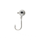 Berkley Essentials Round Ball Jigs, Hook Size 3/0, Tackle Size 3/8oz / 10.5g, White, BRBJ38-WH
