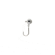 Berkley Essentials Round Ball Jigs, Hook Size 4, Tackle Size 1/16 oz / 1.8g, White, BRBJ116-WH