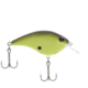 Berkley Frittside Hard Bait, Crankbait, 5, 1/3oz, 2 1/4in / 5 3/4cm, 2ft-5ft / 0.5-1.5m, Hook Size 6, 2 Hooks, Black Chartreuse, 5, 1503546