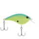 Berkley Frittside Hard Bait, Crankbait, 5 Biggunft, 3/7oz, 2 4/5in / 7cm, 2ft-5ft / 0.5-1.5m, Hook Size 5, 2 Hooks, Blue Chartreuse, 5 Biggunft, 1536199