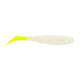 Berkley Gulp! Alive! Paddleshad, Pint 4x7, 4in, Pearl White/Chartreuse, GAPPS4-PWC