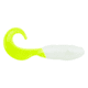 Berkley Gulp! Alive! Saltwater Swimming Mullet Soft Bait, Pearl White/Chartreuse, 5in, 1519960
