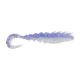 Berkley Gulp! Saltwater Nemesis Prawn Curl Tail Soft Bait, 5in, 4 Pack, Violet Haze Fleck, 1637574
