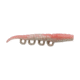 Berkley Gulp! Saltwater Turbo Shrimp Soft Bait, 3in, 6 Pack, Flamingo Chrome, 1637579