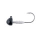 Berkley Half Head Jigs, Hook Size 2/0, Tackle Size 1/4oz / 7g, Black, 1435339