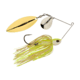 Berkley Power Blade Compact Colorado/Willow Spinnerbait, 1oz, White Chartreuse/Silver + Gold, 1570622