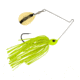 Berkley Power Blade Standard Colorado Spinnerbait, 1/4oz, Chartreuse/Gold, 1570442
