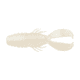 Berkley PowerBait Crash Craw Soft Bait, 4.5in, 6 Pack, Pearl White, 1546105