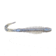 Berkley PowerBait Curly Bones Soft Bait, 3in, 10 Pack, Oyster Shell, 1571455
