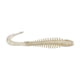 Berkley PowerBait Curly Bones Soft Bait, 4in, 8 Pack, White Ice, 1571466