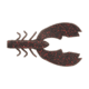Berkley PowerBait MaxScent Chigger Craw Soft Bait, 3in, 8 Pack, Black Red Fleck, 1520647
