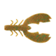 Berkley PowerBait MaxScent Chigger Craw Soft Bait, 3in, 8 Pack, Pumpkin Green Fleck, 1520652