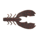 Berkley PowerBait MaxScent Chigger Craw Soft Bait, 4in, 7 Pack, Black Red Fleck, 1520657