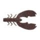 Berkley PowerBait MaxScent Chigger Craw Soft Bait, 4in, 7 Pack, Black Red Fleck, 1520657