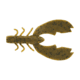 Berkley PowerBait MaxScent Chigger Craw Soft Bait, 4in, 7 Pack, Green Pumpkin, 1520660