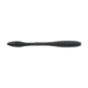 Berkley PowerBait MaxScent Flat Worm, 4.5in, 8 Pack, Black, 1520705