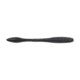 Berkley PowerBait MaxScent Flat Worm, 4.5in, 8 Pack, Black Shiner, 1520706