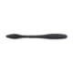 Berkley PowerBait MaxScent Flat Worm, 4.5in, 8 Pack, Black Shiner, 1520706