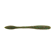Berkley PowerBait MaxScent Flat Worm, 4.5in, 8 Pack, Green Pumpkin Party, 1520710