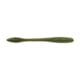 Berkley PowerBait MaxScent Flat Worm, 4.5in, 8 Pack, Green Pumpkin Party, 1520710