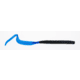Berkley PowerBait Power Worms Soft Bait, 10in, 8 Pack, Black/Blue, 1307515