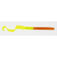 Berkley PowerBait Power Worms Soft Bait, 7in, 13 Pack, Pumpkin Chartreuse, 1307494