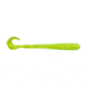 Berkley PowerBait Rib Worm Soft Bait Lures, 4in, 10 Pack, Citrus Blast, 1593179