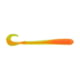 Berkley PowerBait Rib Worm Soft Bait Lures, 4in, 10 Pack, Citrus Punch, 1593180