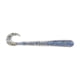 Berkley PowerBait Rib Worm Soft Bait Lures, 4in, 10 Pack, Oyster Shell, 1593185