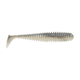 Berkley PowerBait Saltwater Power Swimmer Soft Bait Lures, 4.3in, 6 Pack, Black Shad, 1582193