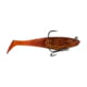 Berkley PowerBait Saltwater Pre-Rigged Cullshad Soft Bait, 6in, Root Beer Gold, 1624064