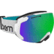 Bern Juno Goggles - Women's-White-Green/Blue Light Mirror