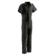 Berne Poplin Short Sleeve Coverall - Mens, Charcoal, Small P700CHS360