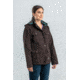 Berne Washed Barn Coat - Women's, Medium, Tall, Dark Brown, 92021323473