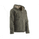 Berne Washed Hooded Work Coat - Mens, Grey Stone, Large, Tall, 92021193649