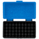 Berrys 53852 401 Ammo Box 9mm Luger,380 ACP 50rd Blue Lid W/Black Bottom