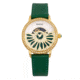 Bertha Adaline Mother-Of-Pearl Leather-Band Watch, Green, One Size, BTHBR8204